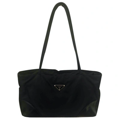 Pre-owned Prada Re-nylon Black Cloth Handbag