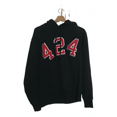 Pre-owned 424 Black Cotton Knitwear & Sweatshirts