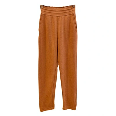 Pre-owned Molli Brown Wool Trousers
