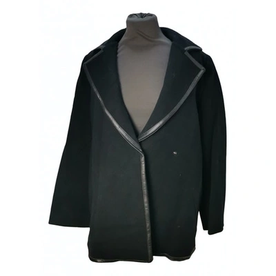 Pre-owned Moschino Black Wool Jacket
