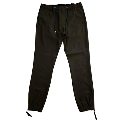 Pre-owned Marc Jacobs Trousers In Green