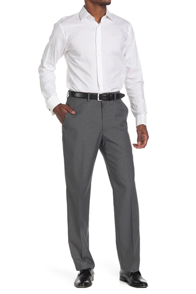 Shop Haggar Stretch Classic Fit Pants In Med Grey
