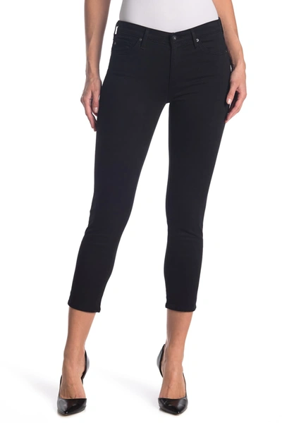 Shop Ag Prima Cropped Jeans In Super Black