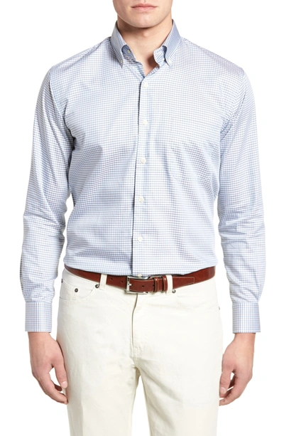 Crown Mini Check Sport Shirt by Peter Millar