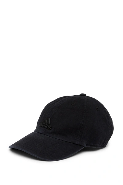 Shop Adidas Originals Saturday Cap In Black