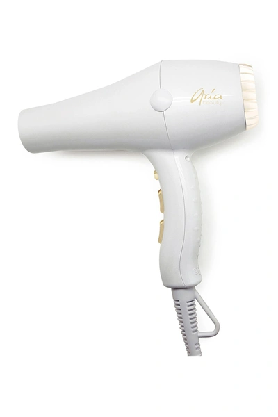 Shop Aria Xo Pro Diamond Luxe Blow Dryer In White