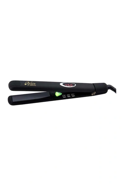 Shop Aria 1" Black Infrared Ceramic Hair Straightener / Hair Flat Iron