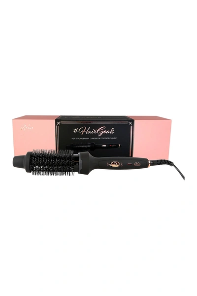 Shop Aria 1.5" #hairgoals Hot Styling Brush In Black