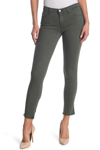 Shop Ag Prima Ankle Jeans In 1 Year Sulfur Ash Green