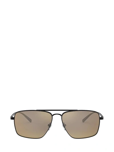 Shop Versace Ve2216 Matte Black Sunglasses In 12615a