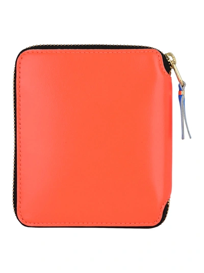 Shop Comme Des Garçons Comme Des Garcons Wallet Square Wallet In Orange