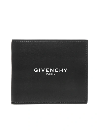 Shop Givenchy Wallet In Nero