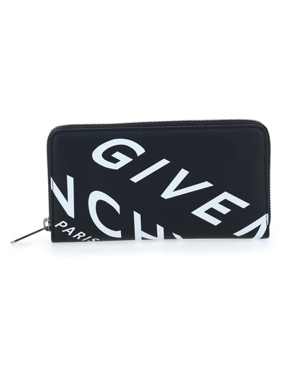 Shop Givenchy Wallet In Nero