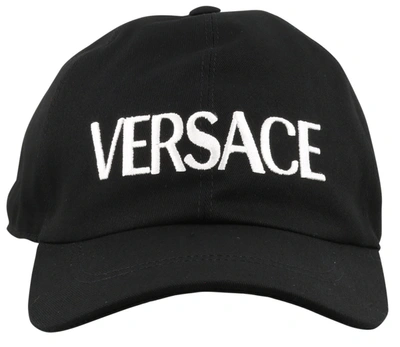 Shop Versace Logo Baseball Cap