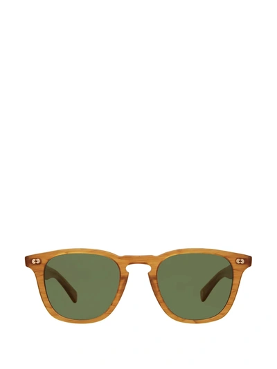 Shop Garrett Leight Brooks X Sun Butterscotch Sunglasses In Bt/pgn