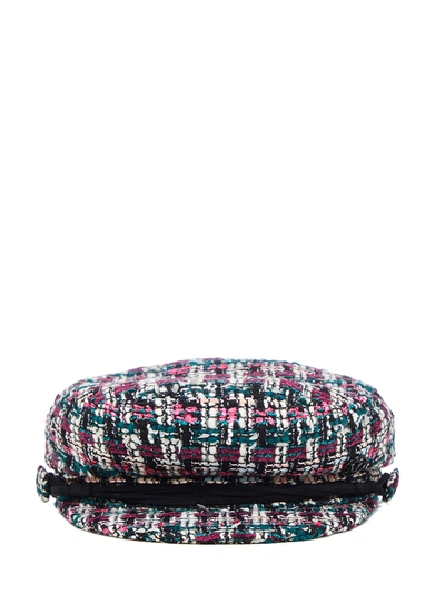 Shop Maison Michel New Abby Hat In Multicolor