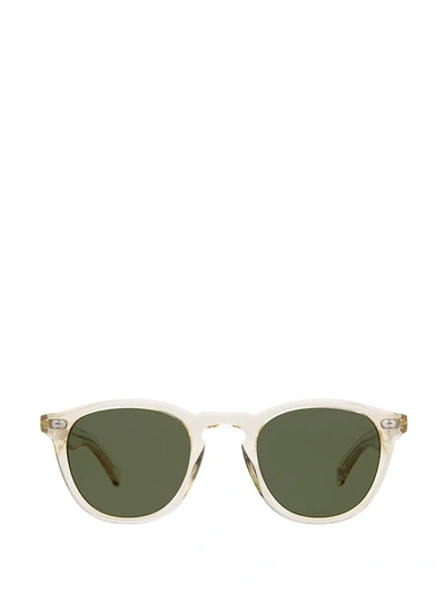 Shop Garrett Leight Hampton X Sun Pure Glass Sunglasses In Pg/pgn