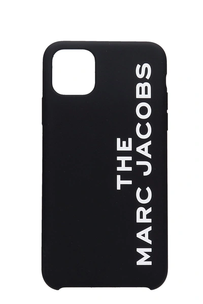 Shop Marc Jacobs Iphone 11 Pro Max Case Iphone / Ipad Case In Black Silicone