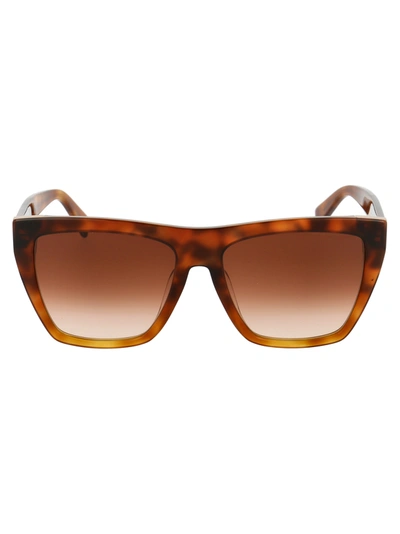 Shop Max Mara Mm Anita Iv Sunglasses In C9bha Hvn Honey