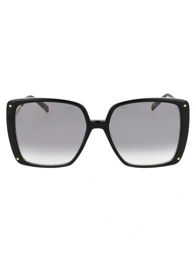 Shop Missoni Mis 0002/s Sunglasses In 8079o Black