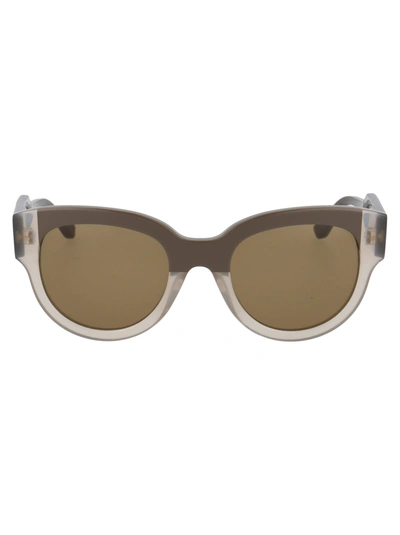 Shop Marni Me600s Sunglasses In 273 Turtledove Light Turtledove