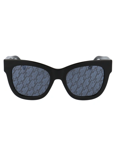 Shop Jimmy Choo Jan/s Sunglasses In 807md Black