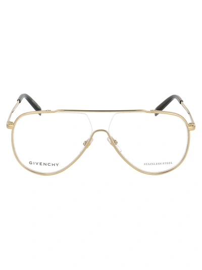 Shop Givenchy Gv 0126 Glasses In J5g Gold