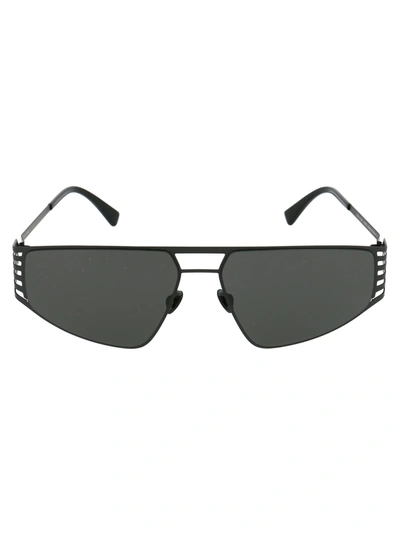 Shop Mykita Studio8.1 Sunglasses In 002 Black