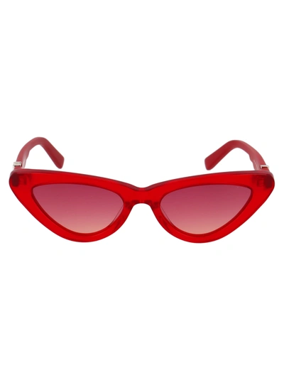 Shop Just Cavalli Jc907s Sunglasses In 66t Red