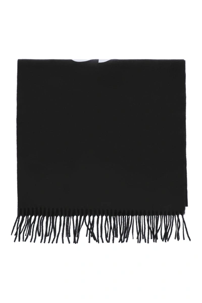 Shop Comme Des Garçons Shirt Shirt 2020 Wool Scarf In Black (black)