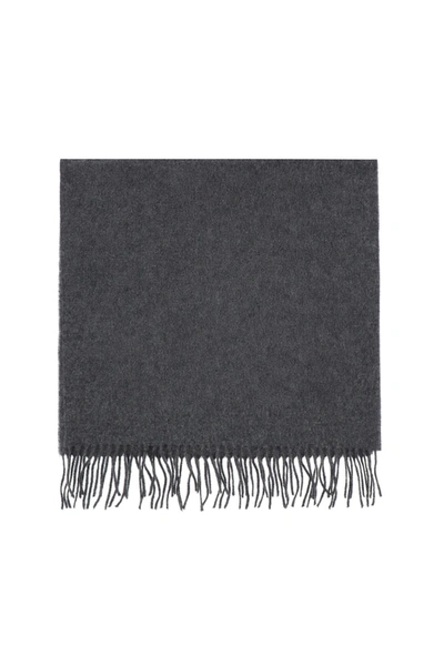 Shop Comme Des Garçons Shirt Shirt 2020 Wool Scarf In Grey (grey)