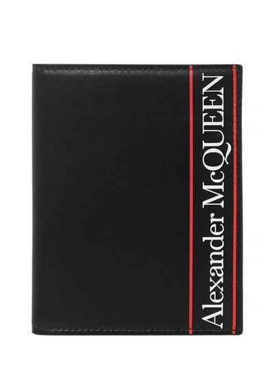 Shop Alexander Mcqueen Card Holder In Black