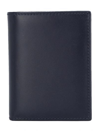 Shop Comme Des Garçons Comme Des Garcons Wallet Classic Wallet In Navy