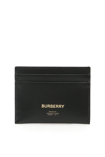 Shop Burberry Sandon Cardholder In Nero