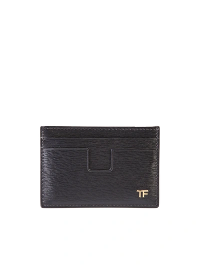 Shop Tom Ford Card Holder In Black