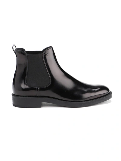 Shop Tod's Ankle Boot In Nero.