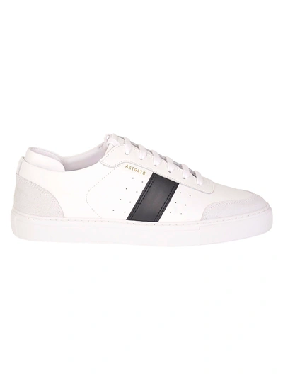 Shop Axel Arigato Dunk Sneakers In White/black