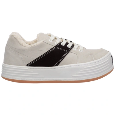 Shop Palm Angels Snow Sneakers In White Black