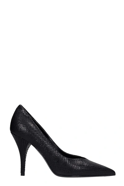 Shop Alchimia Pumps In Black Leather