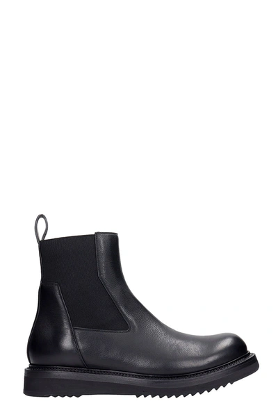 Shop Rick Owens Creeper Elastic Ankle Boots In Black Polyamide