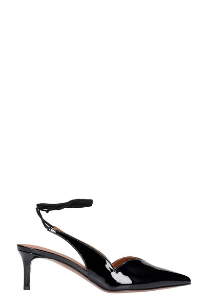 Shop L'autre Chose Pumps In Black Patent Leather