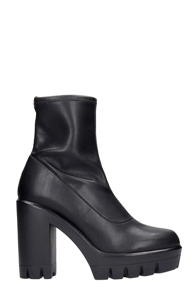 Shop Giuseppe Zanotti Ankle Boots In Black Leather