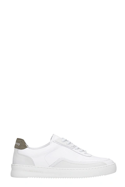 Shop Filling Pieces Mondo Ripple Sneakers In White Leather