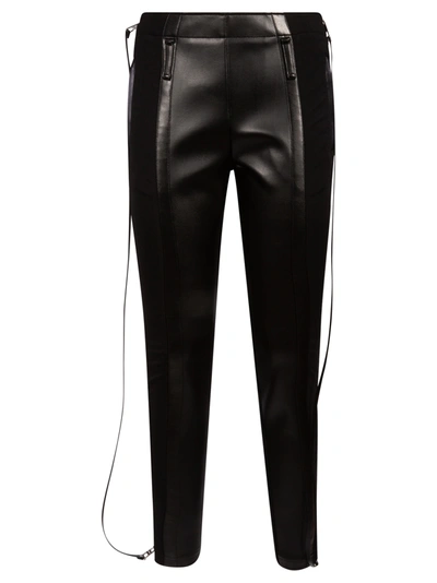 Shop Burberry Mimi Trousers In Black