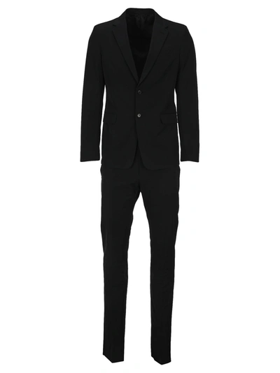 Shop Prada Single-breasted Suit In Black