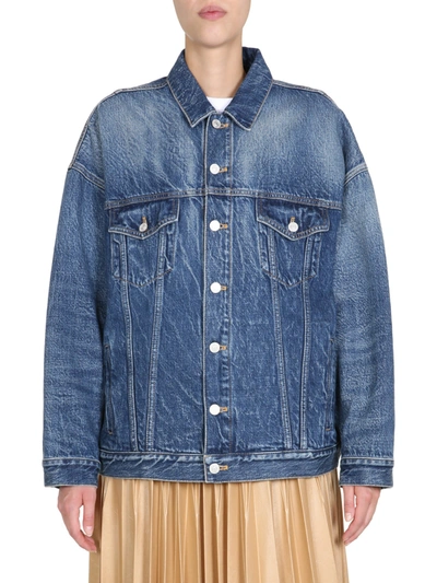 Shop Givenchy Oversize Fit Jacket