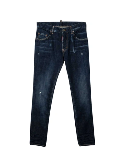 Shop Dsquared2 Teen Jeans In Denim