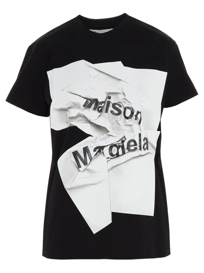 Shop Maison Margiela T-shirt In Nero