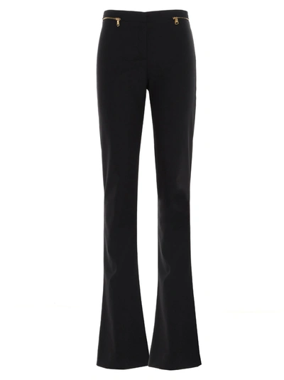 Shop Versace Pants In Nero