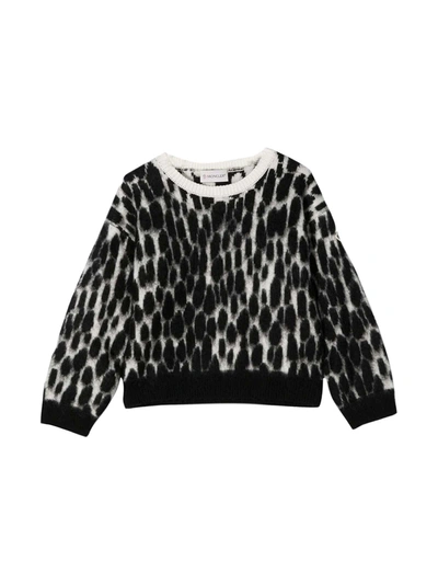 Shop Moncler Sweater In Animalier